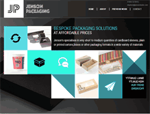 Tablet Screenshot of jensonpackaging.co.uk